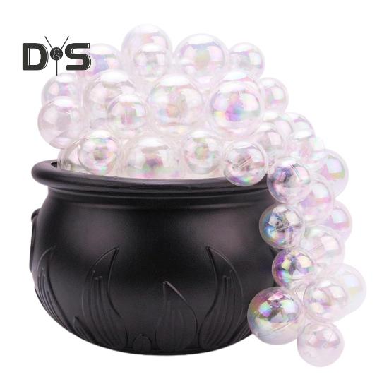 

Украшение для котелка «Сделай сам» на Хэллоуин, котел ведьмы с дистанционным управлением, пластиковая черная чаша, набор светящихся пузырей для вечеринки «Фокус-покус» чёрный