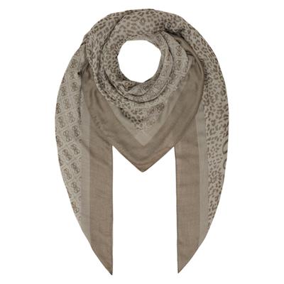 Guess, Animalier, Textile Scarf, 4G Logo, AW8853 POL03, 135 X 135 Cm, For Women