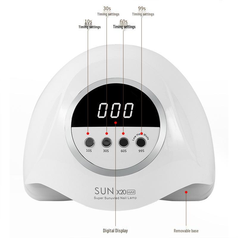 320W UV Nail Gel Dryer Lamp - Quick-Dry, High Power Nail Curing Light