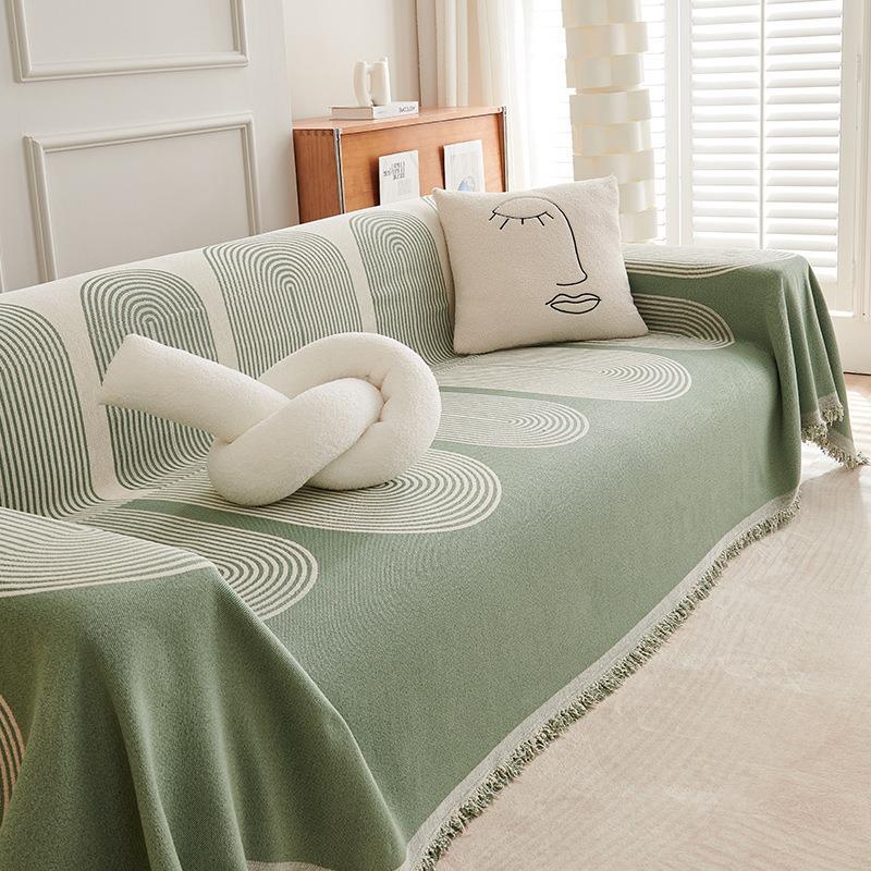 Nowy ręcznik na sofę Uniwersalny, all-inclusive narzuta na sofę Prosta poduszka na koc na sofę z pełnym pokryciem.
