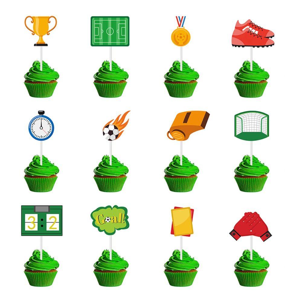 Paper Football Themed Party Decoration Whistle Keychain Football Themed Soccer Party Decorations Green Football Series Banner
