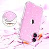 CASE for IPHONE 17 SILICONE GLITTER SHINE glitter 2mm CASE + 9H GLASS