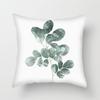 Simple Fresh Leaf Pattern Print Cover Car Sofa Cushion Cover Luxury Home Decoration Cushion Cover