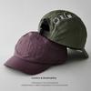 Unisex 5 Panel Short Brim Cap Quick Dry Laser Cut Breathable Adjustable Outdoor Running Sun Hat for Men Women cap