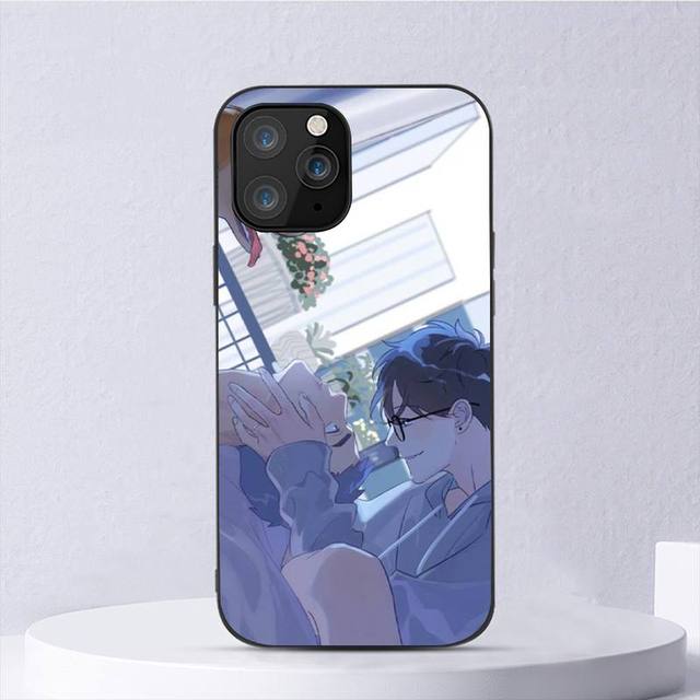 

Чехол для телефона «Здесь вы» с аниме для Iphone 11 12 Mini 13 14 Pro Xs Max X 8 7 6s Plus 5 Se Xr Shell iPhone12mini