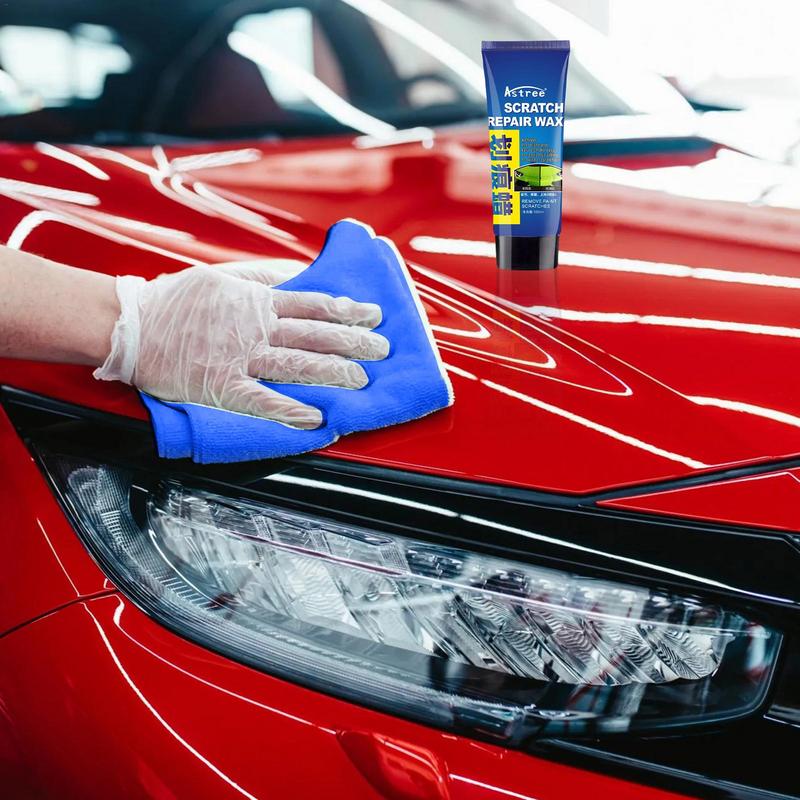 Polishing Compound Car Scratch Remover Polish & Wax Swirl Correction & Wax Sealant Protection With Glossy Shine Car Accessories