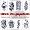 Festival Water Transfer White Paper Tattoo Sleeves | Custom Full Arm Designs | Waterproof & Realistic Fashionable