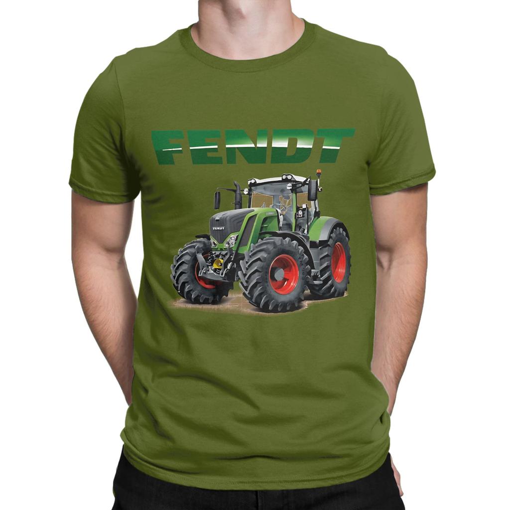 Fendt GerUnisex Trattori Novità 100% Cotone Maglietta Fendt T-shirt Top Per Unisex