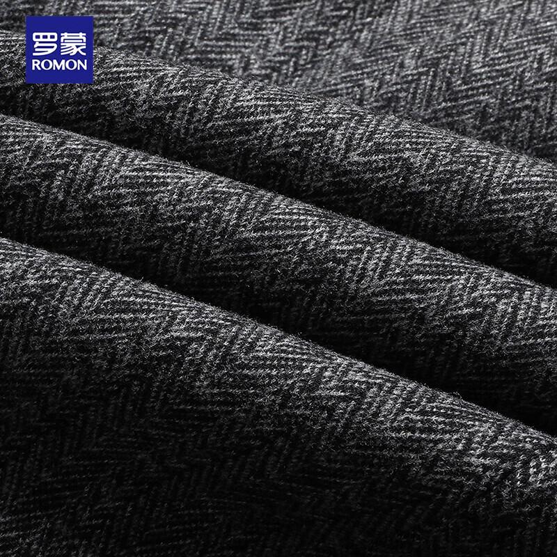 Luomeng Men's Wool Blend Business Casual Blazer