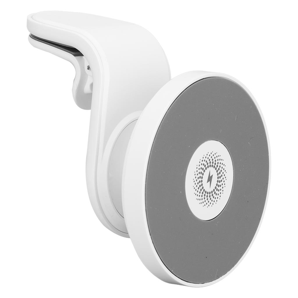 Magnetic Wireless Car Charger Fast Charging Magnetic Phone Car Mount Charger for IPhone 12 13 White