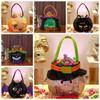 Gifts Pouch Trick or Treat Bag Non-woven Pumpkin Bag Funny Halloween Candy Drawstring Bag  Children
