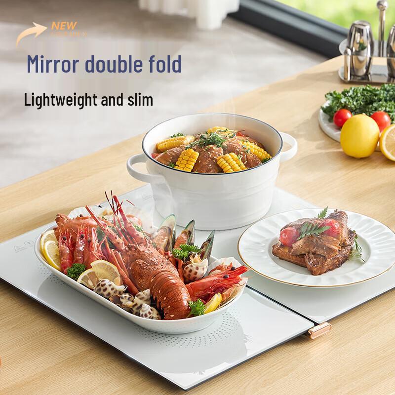 Morphy Richards Folding Food Warming Plate CN plug (adapter included)