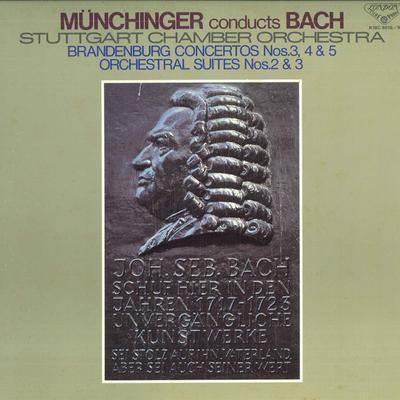 LP Record BACH, MUNCHINGER, STUTTGART CHAMBER - Brandenburg Concertos Nos.3,4&5 / O K18C88189 LONDON Japan Classical Used