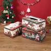 Weihnachten Tissue Box Hause Innen Esstisch Wohnzimmer Kaffee Tisch Desktop Papier Box Tissue Tube