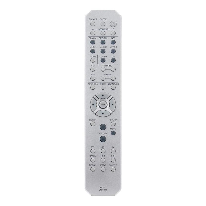

Replacement Remote Control RAX31 ZN04320 for RN301 RN301BL Stereo Receiver Sound System Home Theater Replacement 1