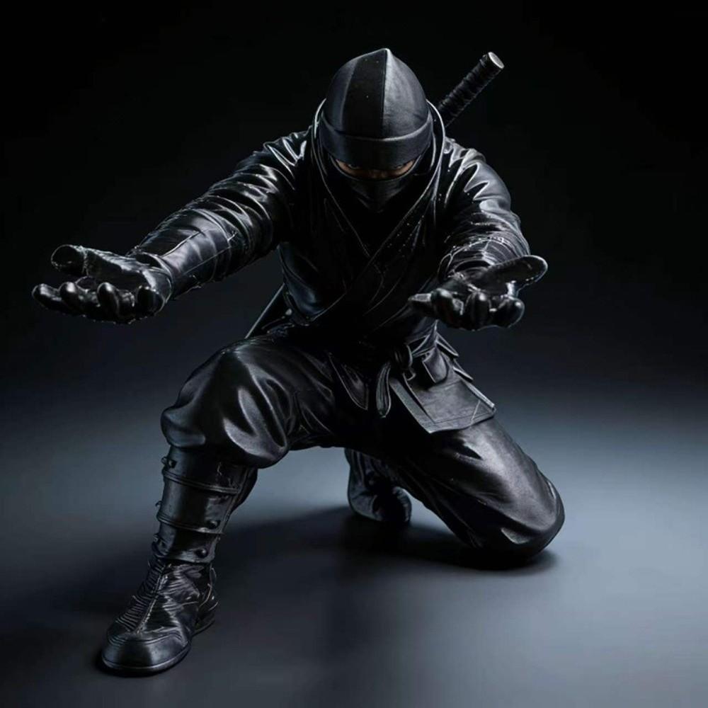 Exquisite Funny Ninja Ornaments Creative Decorations Pen Holder Multi-functional 3D Printing Warrior Ornaments Office