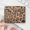1pc Multi-Card Slots Daily Bank Card Organizer Unisex Fashion Design Leopard Print Cheetah Print Card Holder Card Holder Wallet Business Card