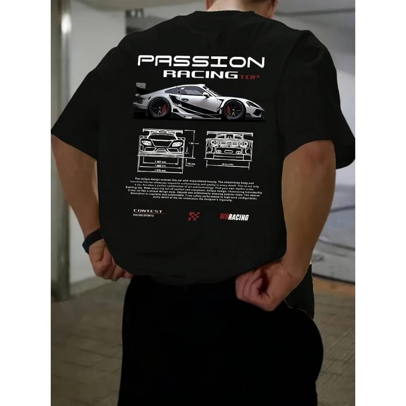 Специальное предложение Летний незаменимый мужской футболка с коротким рукавом XXL чёрный