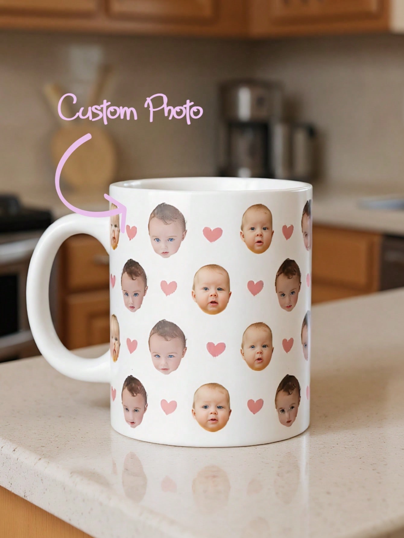 Custom Face Mug Personalized Photo Coffee Mug Personalized Photo Anniversary Mug Graduation Gift Mothers Day Gift 11oz