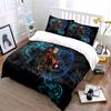 Futuristic soldier with holograms. Bedding sets Duvet cover sets Duvet covers Pillowcases(1*Duvet Cover 2*Pillowcases without duvet insert)