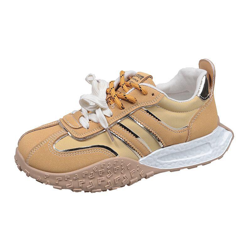 2025 Spring New Breathable Sports Forrest Gump Shoes Lace-up Comfortable and Versatile Fashion Casual German Training Shoes Shallow Mouth Board Sh
