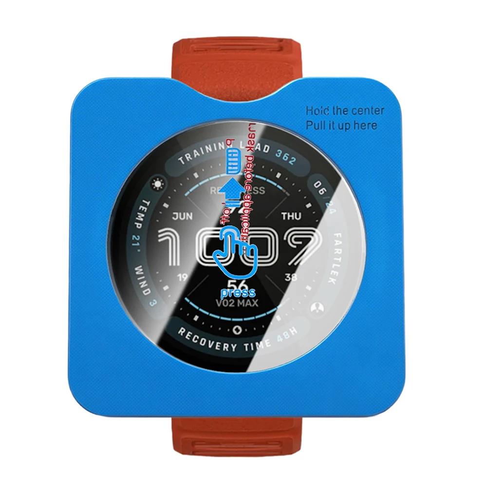 Легко устанавливаемый закаленный стеклянный протектор экрана для Amazfit Balance 2 HD Clear Защитная пленка против царапин Balance2 для Amazfit 5 PCS