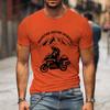 Funny Mountain Adventure Motorcycle T-shirts Harajuku Fashion Men T Shirt Adventure Before Dementia Shirts for Men Women
