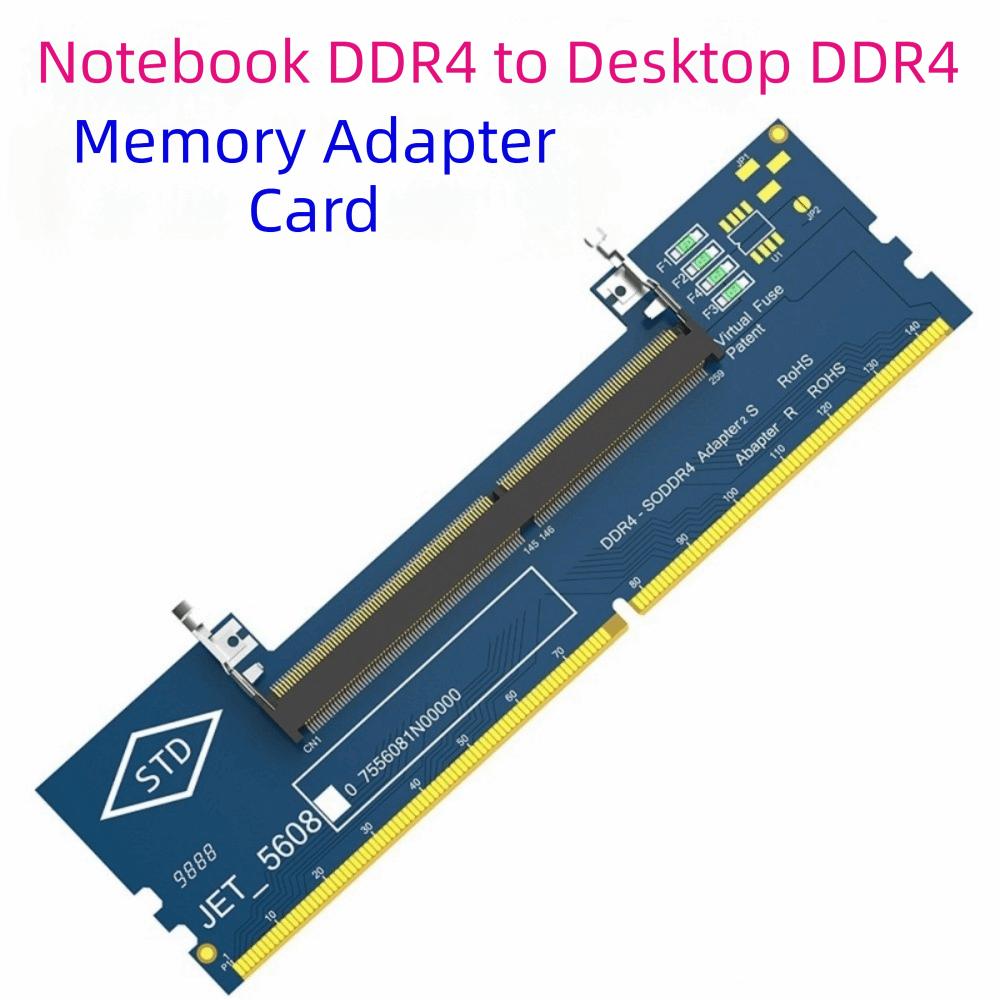 4 Layered PCB DDR4 Memory Adapter 5.26in×1.38in SO DIMM Converter  For Computer