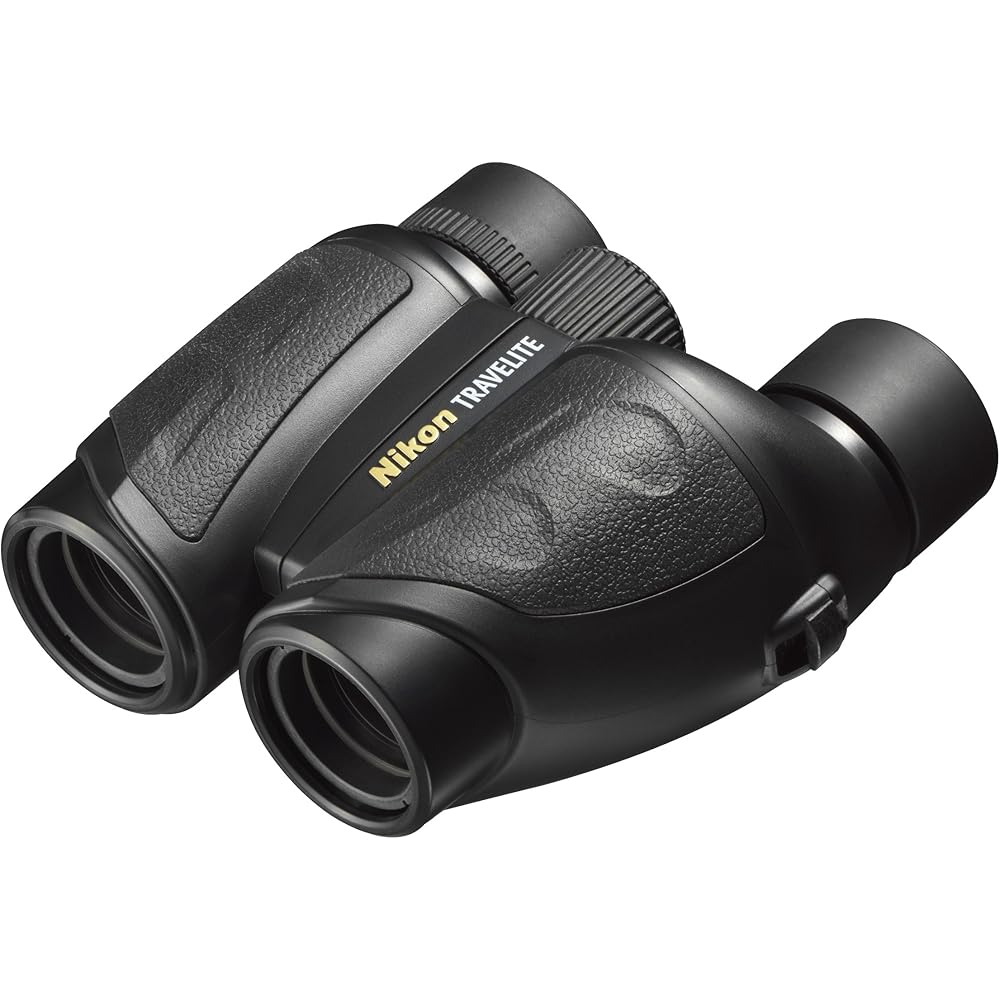 Nikon Travelite VI 8x25 Binoculars, Porro Prism Type, 8x Magnification, 25mm Objective Lens (T68X25)