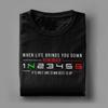 Amazing 1N23456 T Shirts Men Pure Cotton T Shirt Ride Moto Supermoto Bike Chopper Motorcycle Short Sleeve Tee Shirt Party Tops