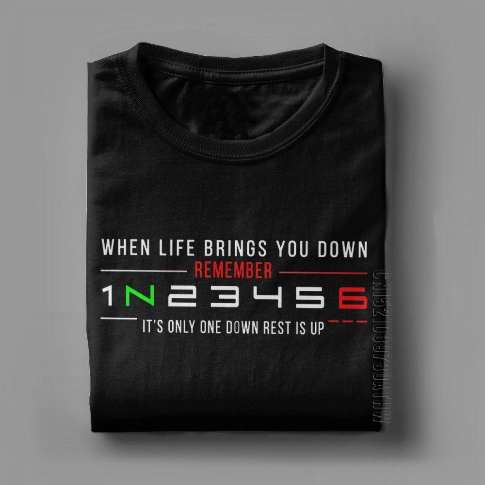 Amazing 1N23456 T Shirts Men Pure Cotton T Shirt Ride Moto Supermoto Bike Chopper Motorcycle Short Sleeve Tee Shirt Party Tops