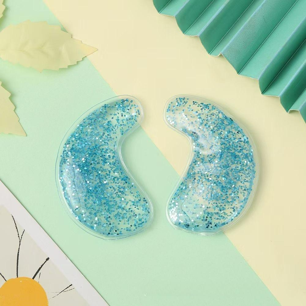 

2pcs Cute Gel Eye Mask, Cold Hot Pack, Reusable Cooling Eye Pad, Relieve Eye Fatigue & Dark Circles,Travel,Travel Home Essentials,Eye Mask,Sleep Mask синій