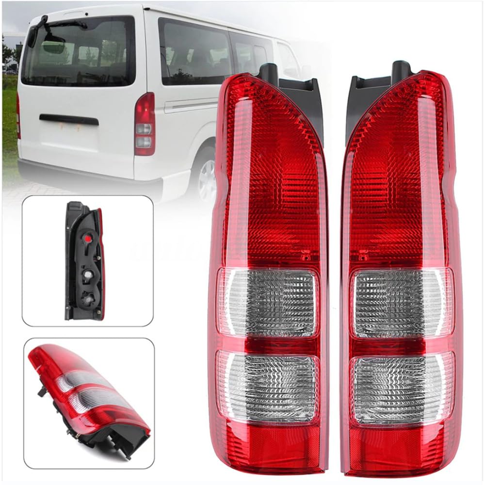 Nexxxly Tail Lights for Toyota Ace Genuine Style with Wiring and Right Hiace/Regius (200 Series) - Narrow/Wide (Left Set)