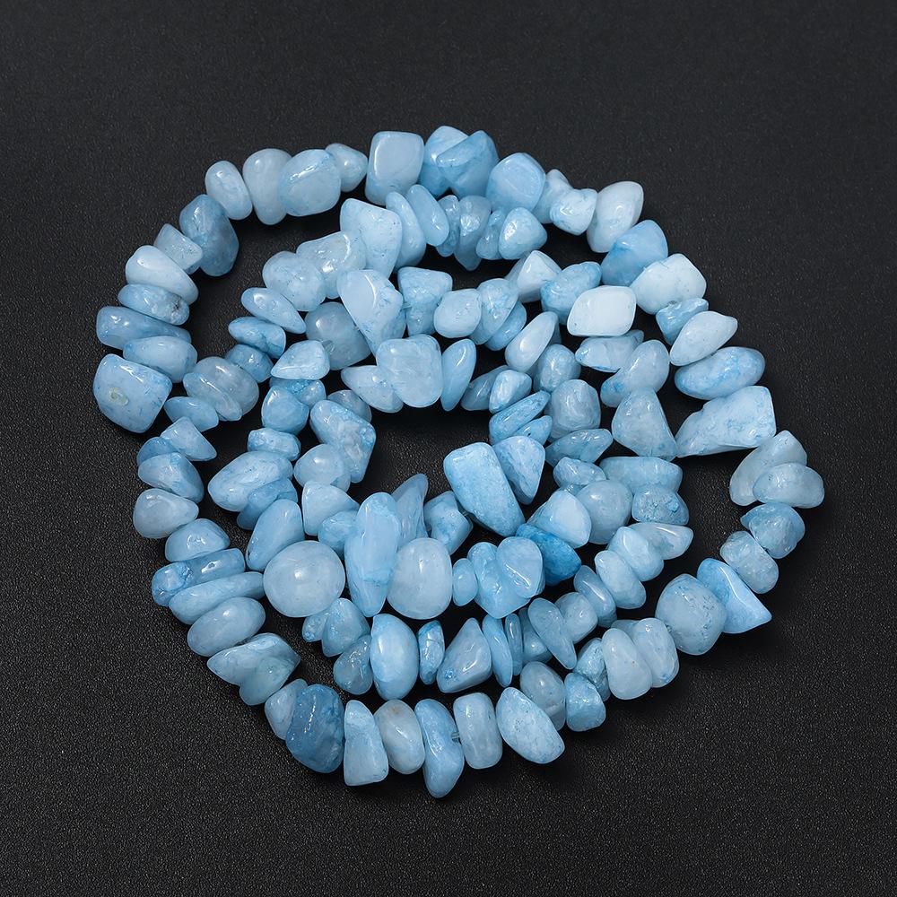 Natural Loose Bead Stone Grains 5mm-12mm Irregular Crystal Gravel Beaded DIY Bracelet Necklace Accessories