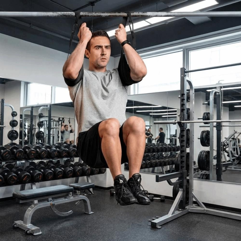 Professionelle Bauchschlinge Atmungsaktive Trainingsgurte Hängende Bauchgurte Fitness
