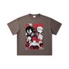 260 GSM Double Yarn 32 Count 100% Cotton Chainsaw Man V60 Print Unisex Heavy Cotton T Shirt