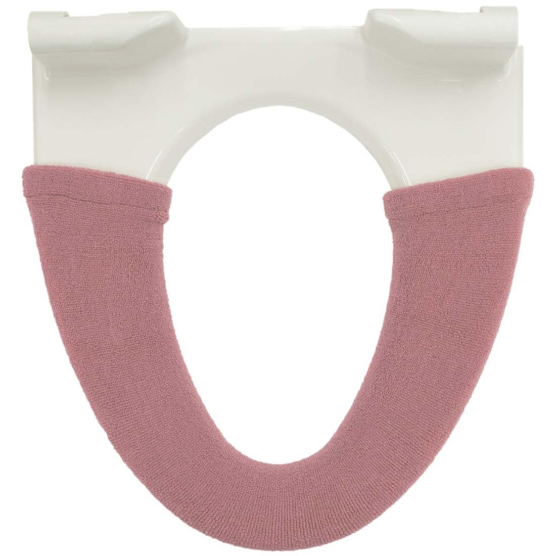 Yokozuna Color Shop Washed Heated Toilet Seat Cover, Smoke Pink розовый