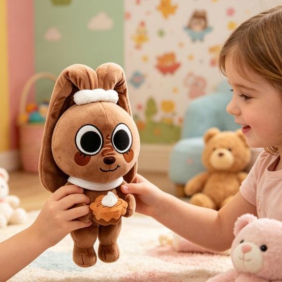Cartoon Horror Plush Doll, Soft Stuffed Animal Toy for Game Fans, Cute Ragdoll for Kids Boys Girls, Birthday Gift for Friends