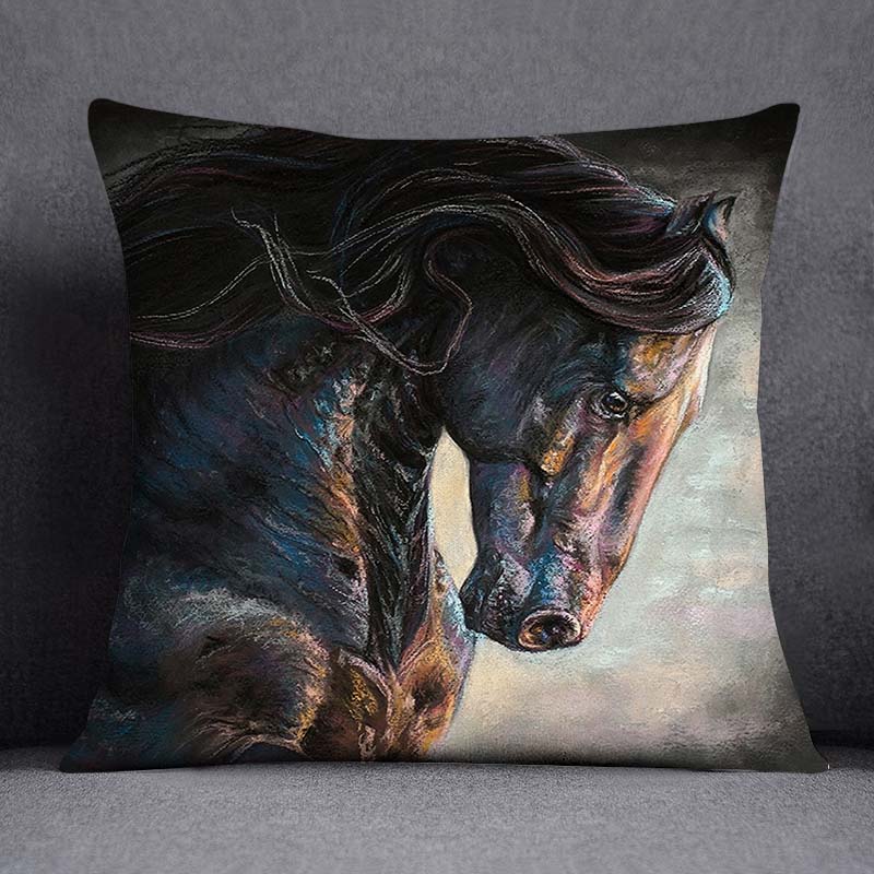 African Animal Beasts Home Decoration Pillowcase Square Pillowcase Home Office Decoration Cus On Cover