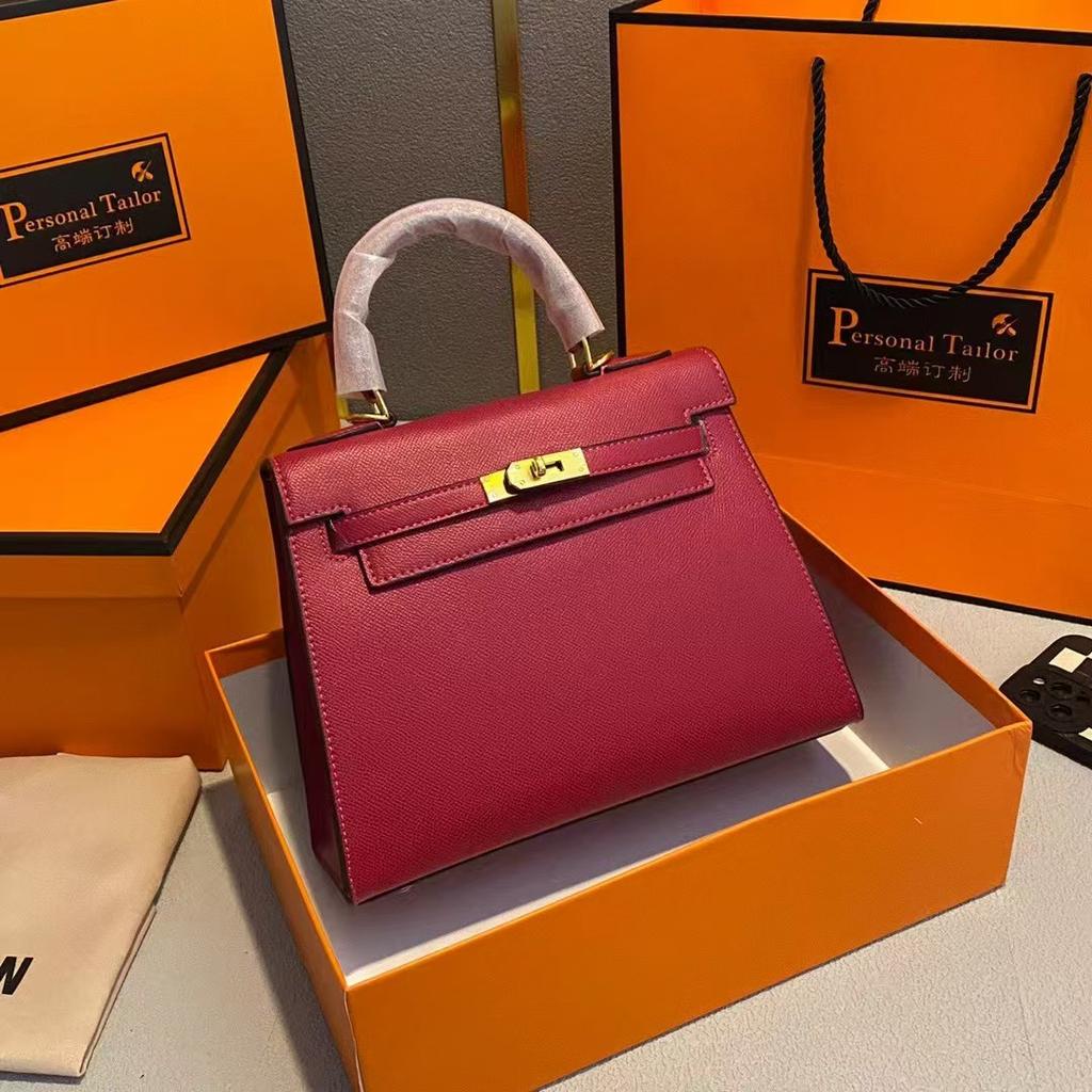 New Leather Bag Mini Handbag Fashion Lock Women's Bag