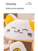 2025 New Plush Half-Closed Warm Winter Cat Nest with Bell