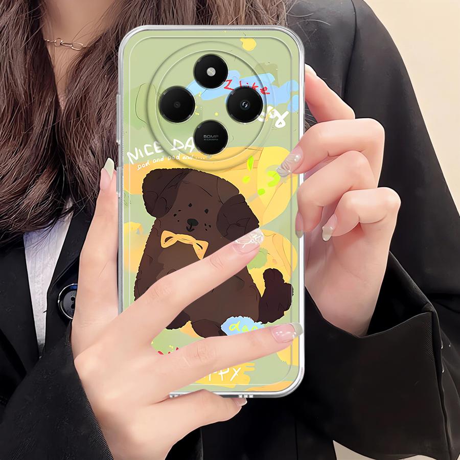 Case for Xiaomi Poco X3 Pro X3 NFC Soft Phone Cover Cartoon Dog