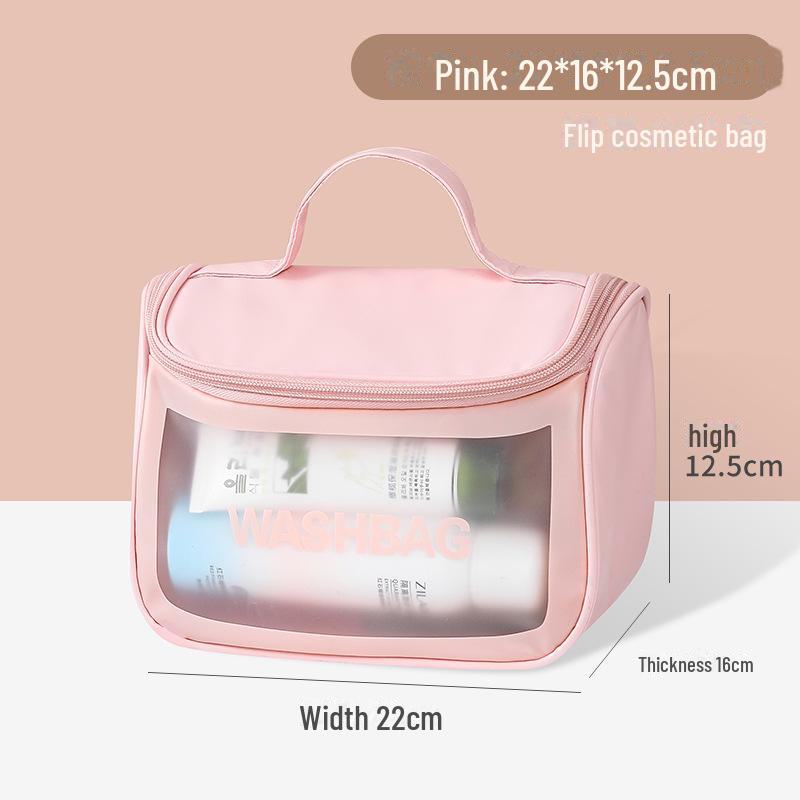 Large Capacity Waterproof PVC Travel Toiletry Bag - Cross-Border Cosmetic & Swim Storage