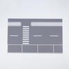 1/64 Diorama Car Parking Lot With Led Light Roadway Display Model Scenery Kit For DIY Landscapes For Create DIY Natural Look