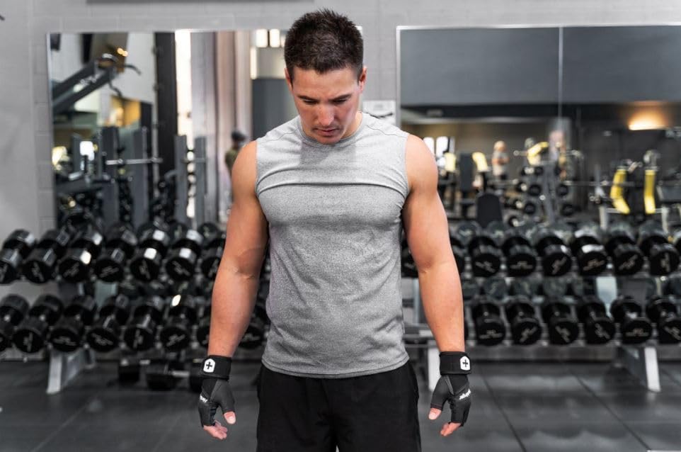 Japanese Harbinger Training Gloves for Strength Training and Heavy Wrist Wrap Gloves Size S 22291 [Official Product] Lifting, 2.0, Black, (Glove