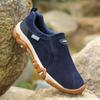 Fashion Men's Casual Sneakers Fashion Leather Breathable Outdoor Hiking Shoes Men Non-Slip Trekking Shoes Mens Moccasins Zapatos Hombre