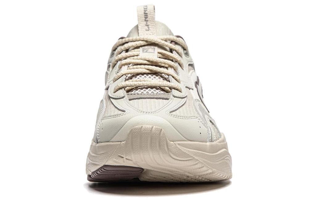 Li Ning Meteor Cushioning Slip Resistant Abrasion Resistant Support Low top Casual Shoes Men's Gray AGCU121-1