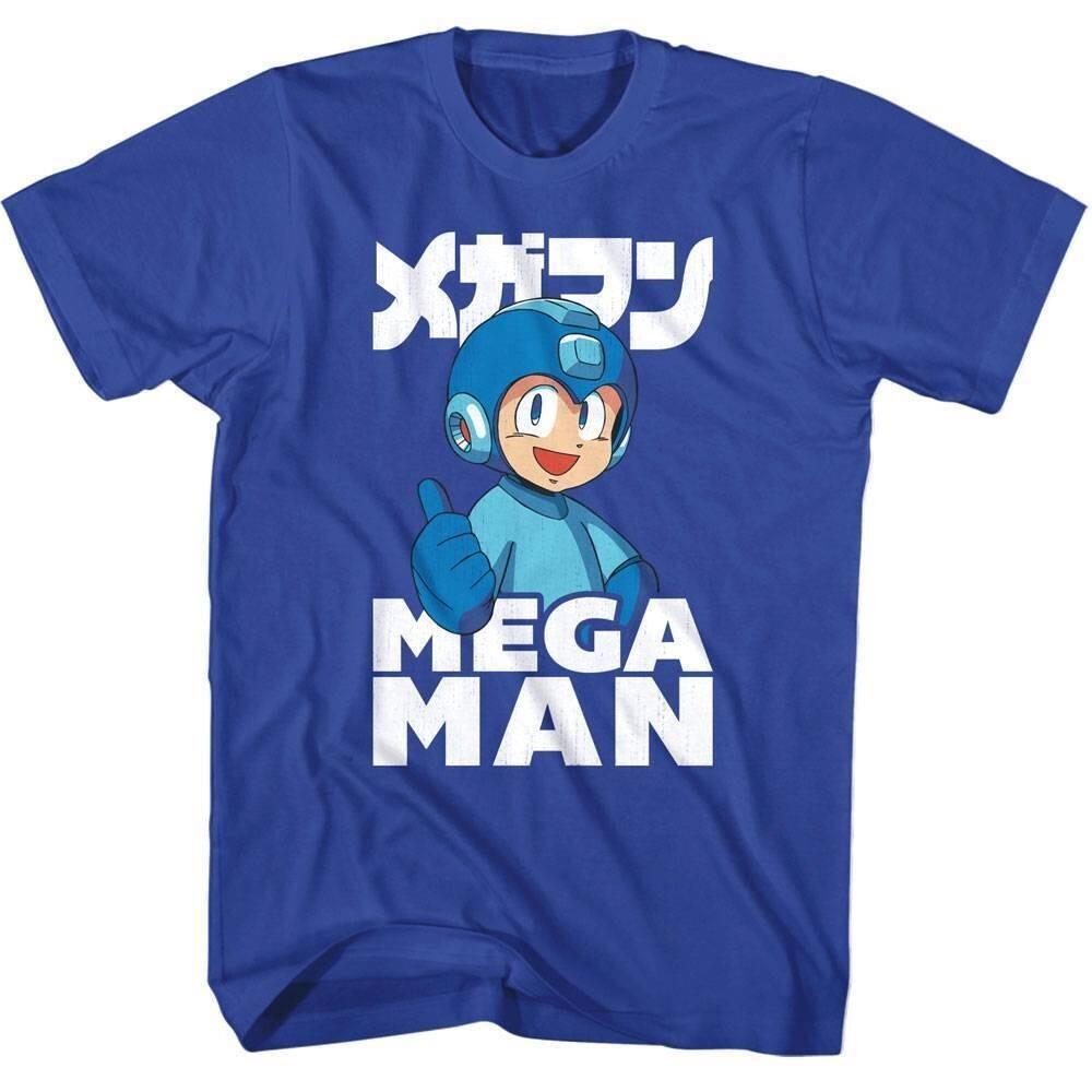 MegaMan Chibi Thumbs-up Men T Shirt L