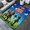 Jojos Bizarre Adventure Teppich Teppich für Wohnzimmer Schlafzimmer Zuhause Sofa Dekoration Kinder Spielen Rutschfeste Bodenmatte