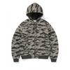 Quilted Hooded Jacket Olive
